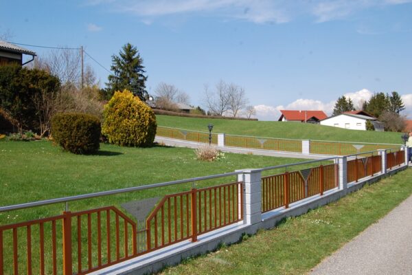 Metall Resch aus Natternbach in OberösterreichGartenzaun Alu Grafendorfer Hannes St. Aegidi (5)